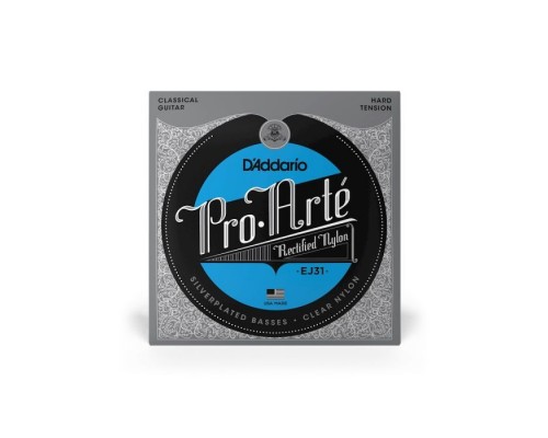 Струни для гітари D'Addario Pro-Arte Rectified Nylon Hard Tension (EJ31)