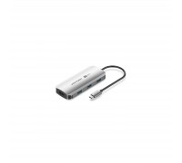 Концентратор Vention USB 3.1 Type-C to HDMI 4K60Hz/USB 3.0x3/PD 100W 5-in-1 (TQDHB)