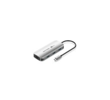 Концентратор Vention USB 3.1 Type-C to HDMI 4K60Hz/USB 3.0x3/PD 100W 5-in-1 (TQDHB)