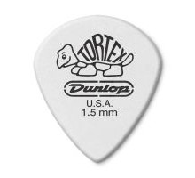 Медіатор Jim Dunlop Tortex White Jazz III Pick 1.50mm 12 шт. (478P1.5)