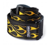 Ремінь для гітари Jim Dunlop Classic Strap Flambe Orange / Yellow (D38-11OY)