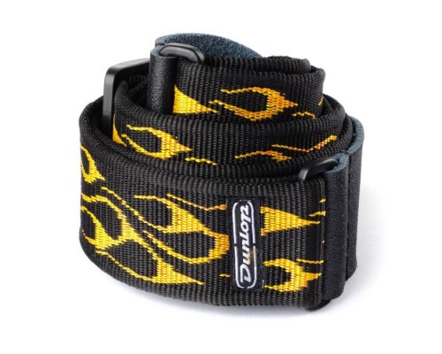 Ремінь для гітари Jim Dunlop Classic Strap Flambe Orange / Yellow (D38-11OY)