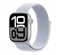 Смарт-годинник Apple Watch Series 10 GPS 42mm Silver Aluminium Case with Blue Cloud Sport Loop (MWWD3QH/A)