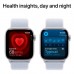 Смарт-годинник Apple Watch Series 10 GPS 42mm Silver Aluminium Case with Blue Cloud Sport Loop (MWWD3QH/A)