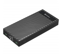 Батарея універсальна Sandberg 30000mAh, PD/100W, QC/3.0, UPS mode, +2*cable 100W (420-87)