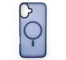 Чохол до мобільного телефона BeCover Metal Buttons Case (MagSafe) для Apple iPhone 16 Blue (712091)