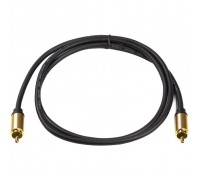 Кабель мультимедійний 1xRCA M to 1xRCA M 1.0m PowerPlant (CA911752)