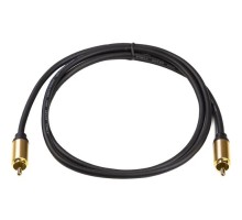 Кабель мультимедійний 1xRCA M to 1xRCA M 1.0m PowerPlant (CA911752)