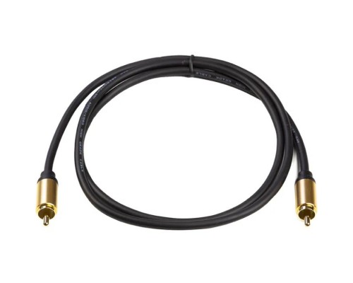 Кабель мультимедійний 1xRCA M to 1xRCA M 1.0m PowerPlant (CA911752)