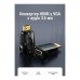 Перехідник HDMI M to VGA F 1080P 60Hz 3,5mm Audio Vention (AIDB0)
