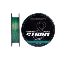 Шнур Brain Storm 8X 150m 0.18mm 27lb/12.2kg Green (1858.51.74)