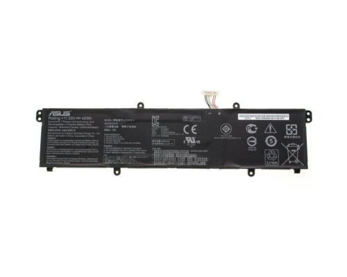 Акумулятор до ноутбука Asus X413 B31N1911, 3640mAh (42Wh), 3cell, 11.55V, Li-ion AlSoft (A71004)