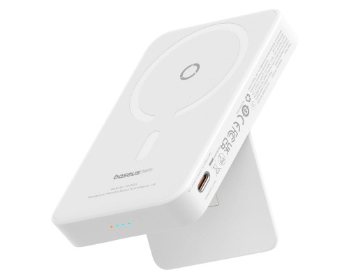 Батарея універсальна Baseus MagPro 5000mAh 20W, White (PPCXZ05) (P10064100222-00)