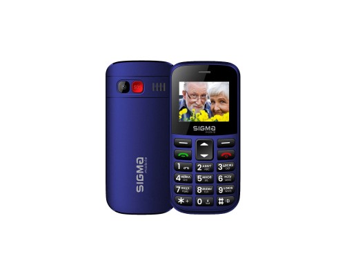 Мобільний телефон Sigma Comfort 50 EASY TYPE-C Blue (4827798585238)