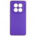 Чохол до мобільного телефона Dengos Kit Xiaomi Redmi Note 14 Pro case Carbon + glass (Purple) (DG-KM-130)