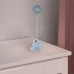 Настільна лампа Kite Cloudy Bear LED з акумулятором, блакитна (K24-493-2-3)