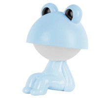 Нічник Kite Світильник LED з акумулятором Cute Froggy, блакитний (K25-316-3-3)