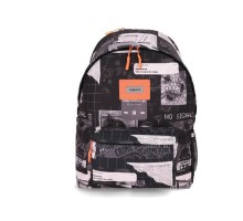 Рюкзак для ноутбука Bagland 17" Stylish XL 35L+print, whtite-black 1343 00558694 (1120220805)