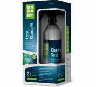 Спрей для очищення ColorWay Cleaning Kit, Large, OLED/LED/LCD/TFT, 550ml, microfibre*2 (CW-5500)