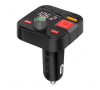 FM модулятор Promate PowerTune 30w USB-A OTG/USB-A QC3.0/USB-C BLACK (powertune-30w.black)