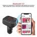 FM модулятор Promate SmarTune 2+ BLUETOOTH 5.0 USB QC 3.0 AUX/SD/USB BLACK (smartune-2+.black)