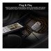 FM модулятор Promate SmarTune 2+ BLUETOOTH 5.0 USB QC 3.0 AUX/SD/USB BLACK (smartune-2+.black)