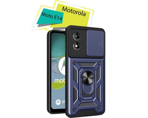Чохол до мобільного телефона BeCover Military Motorola Moto E14 Blue (713053)