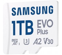 Карта пам'яті Samsung 1TB microSDXC Class UHS-I U3 V30 A2 EVO Plus + SD Adapter (MB-MC1T0SA/EU)