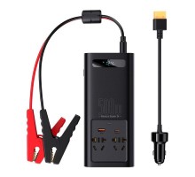 Автомобільний інвертор 12V/220V 500W Super Si Power Inverter CN/EU Black Baseus (CGNB000101)