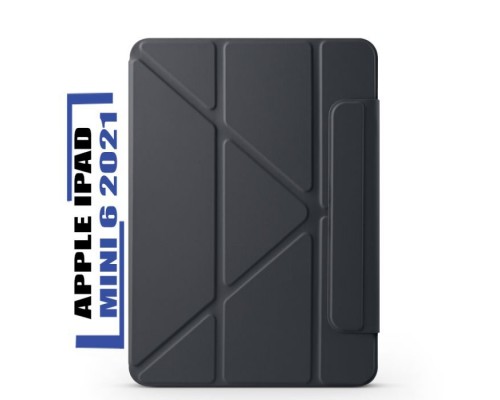 Чохол до планшета BeCover Ultra Slim Origami Magnetic Apple iPad Mini 6 2021 Black (712942)