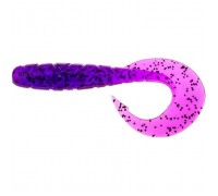 Силікон рибальський FishUP Mighty Grub 4.5" 016 - Lox/Green&Black (4шт/уп) (1864.04.33)