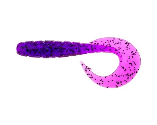 Силікон рибальський FishUP Mighty Grub 4.5" 016 - Lox/Green&Black (4шт/уп) (1864.04.33)