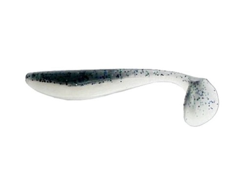 Силікон рибальський FishUP Wizzle Shad 2" 201 - Bluegill/Pearl (10шт/уп) (1862.00.30)