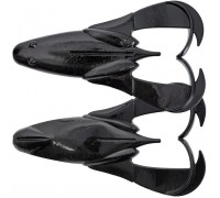 Силікон рибальський Keitech Noisy Flapper 3.5" (5 шт/уп) к001 black (1551.12.68)
