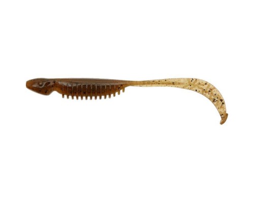 Силікон рибальський Reins Curly Shad 3.5" 002 Green Pumpkin (14 шт/уп.) (1552.09.02)