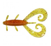 Силікон рибальський Reins G-Tail Twin 2" 566 Motor Oil Red Flake (10 шт/уп.) (1552.06.63)