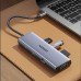 Концентратор Ugreen USB3.1 Type-C to HDMI60Hz/VGA/USB 3.0х3/RJ45/SD/TF/PD 100W 9-in-1 CM498 (15600)