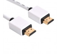 Кабель мультимедійний HDMI to HDMI 1.0m 2.0 white Sandberg (308-97)