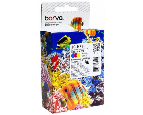 Картридж Barva HP 78 (C6578DE) 560 арк, Color (IC-H78C)