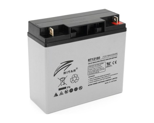Батарея до ДБЖ Ritar RT12180GL5, 12V 18.0Ah (RT12180GL5)