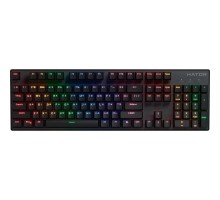 Клавіатура Hator Icefall Mecha Rainbow Wireless/USB Black (HTK204UA)