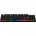 Клавіатура Hator Icefall Mecha Rainbow Wireless/USB Black (HTK204UA)