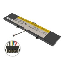 Акумулятор до ноутбука Lenovo IdeaPad Y50-70 L13M4P02, 7400mAh (62Wh), 2cell, 7.7V, Li-ion AlSoft (A71029)