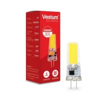 Лампочка Vestum LED COB G4 3,5W 3000K 220V (1-VS-8101)