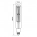 Лампочка Videx LED Filament T52F 50W E27 5000K (VL-T52F-50275)