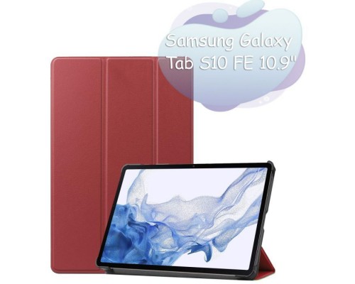 Чохол до планшета BeCover Smart Case Samsung Galaxy Tab S10 FE (SM-X520/SM-X526) 10.9" Red Wine (713281)