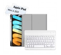 Чохол до планшета BeCover with keyboard Apple iPad Mini 6 2021 Gray (712988)