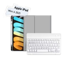 Чохол до планшета BeCover with keyboard Apple iPad Mini 6 2021 Gray (712988)