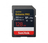 Карта пам'яті SanDisk 128GB SD class 10 UHS-II U3 V90 Extreme Pro (SDSDXDM-128G-GN4IN)