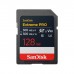 Карта пам'яті SanDisk 128GB SD class 10 UHS-II U3 V90 Extreme Pro (SDSDXDM-128G-GN4IN)